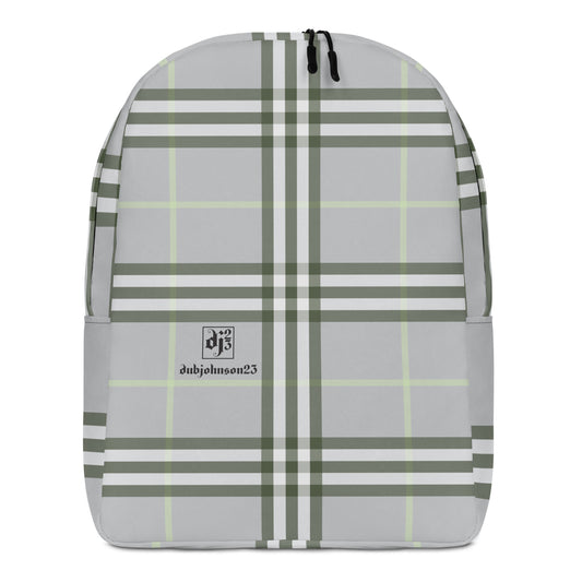 DJ23 Grey Tartan Backpack