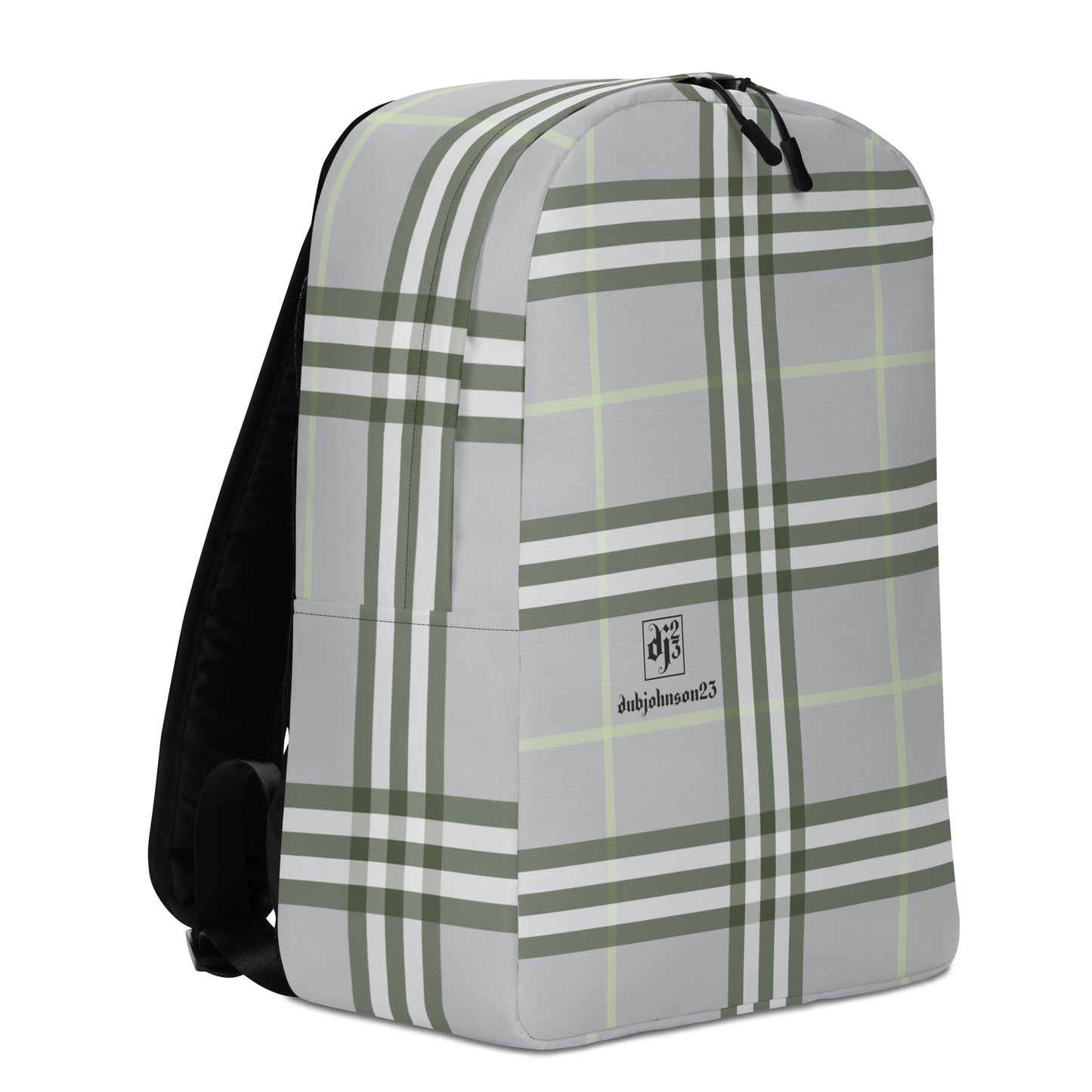 DJ23 Grey Tartan Backpack