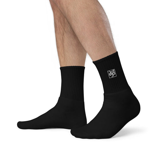 DJ23 Signature Socks WHT