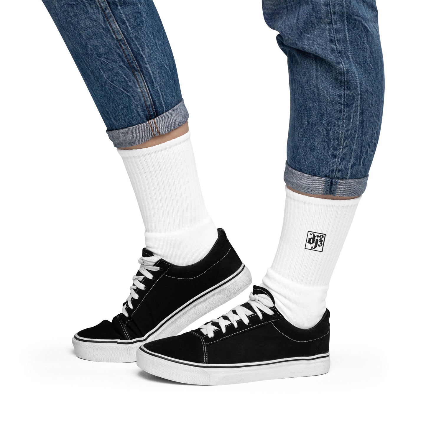 DJ23 Signature Socks BLK